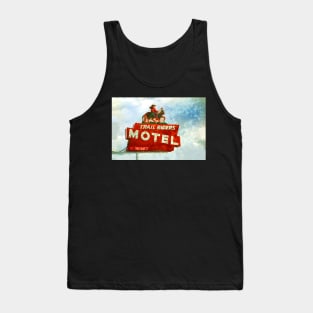 Trail Riders Motel Neon Sign Tank Top